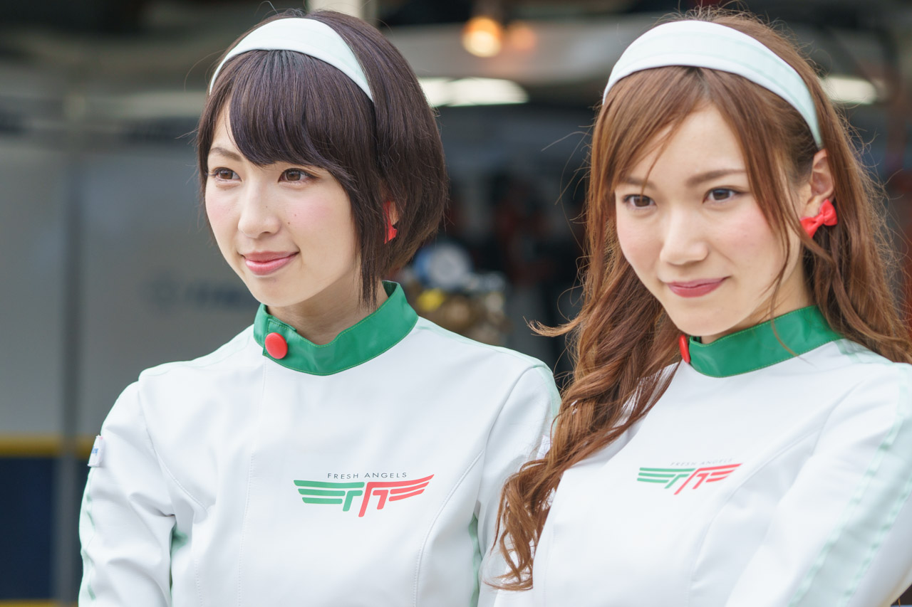 清瀬まち by D'STATION FRESH ANGELS at SUPER Formula 2016 Rd.2 Okayama