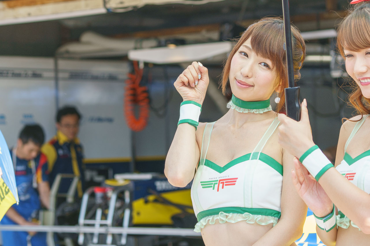 清瀬まち by D'STATION FRESH ANGELS at SUPER Formula 2016 Rd.5 Okayama